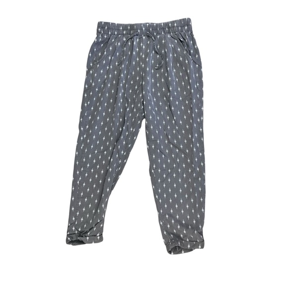 Garnet Hill Women’s Grey Lightweight Jogger Style Pants Elastic Waist Band SZ 6 - Picture 1 of 9